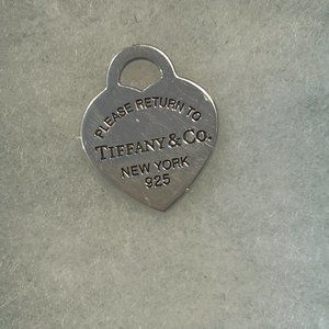 Return to Tiffany Heart Pendant (Chain not included)